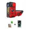 MARSİLYAN™- iPhone 16 Pro Kılıf Ahenk Klasik - Siyah 360 Mat Full Body Arka Koruyucu + Raze Metal Kamera Lens - CLTM