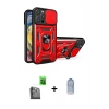 MARSİLYAN™- iPhone 16 Pro Kılıf Ahenk Klasik - Siyah Joko Magic 5D Cam + Raze Metal Kamera Lens - SH