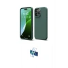 MARSİLYAN™- iPhone 16 Pro Kılıf Ahenk Serisi - Siyah 3D Antistatik Seramik Nano Ekran Koruyucu