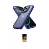MARSİLYAN™- iPhone 16 Pro Kılıf Atlas Form - Siyah Buffer Cam Ekran Koruyucu