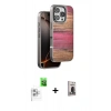MARSİLYAN™- iPhone 16 Pro Kılıf Atlas Minimal Özel Seri - Siyah Bilvis Hayalet Cam Ekran Koruyucu + Raze Metal Kamera Lens - BZ