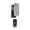 MARSİLYAN™- iPhone 16 Pro Kılıf Çekirdek Minimal Prime - Siyah 360 Mat Full Body Arka Koruyucu