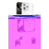 MARSİLYAN™- iPhone 16 Pro Kılıf Doruk Doku Özel Seri - Siyah Buffer Cam Ekran Koruyucu + Raze Metal Kamera Lens - CLTM