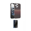 MARSİLYAN™- iPhone 16 Pro Kılıf Doruk Serisi - Siyah 3D Antistatik Hayalet Cam Ekran Koruyucu