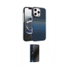 MARSİLYAN™- iPhone 16 Pro Kılıf Doruk Serisi - Siyah 3D Antistatik Hayalet Cam Ekran Koruyucu