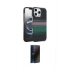 MARSİLYAN™- iPhone 16 Pro Kılıf Doruk Serisi - Siyah 3D Antistatik Hayalet Cam Ekran Koruyucu