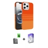 MARSİLYAN™- iPhone 16 Pro Kılıf Doruk Serisi - Siyah Bilvis 5in1 3D Magic Cam Ekran Koruyucu + Raze Metal Kamera Lens - SH
