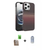 MARSİLYAN™- iPhone 16 Pro Kılıf Doruk Serisi - Siyah Joko Magic 5D Cam + Raze Metal Kamera Lens - CLTM