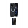 MARSİLYAN™- iPhone 16 Pro Kılıf Eksen Çizgi - Siyah 3D Antistatik Hayalet Cam Ekran Koruyucu