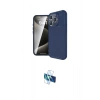 MARSİLYAN™- iPhone 16 Pro Kılıf Eksen Form Prime - Siyah 3D Antistatik Seramik Nano Ekran Koruyucu