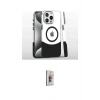 MARSİLYAN™- iPhone 16 Pro Kılıf İz Asil Prime - Siyah Bilvis 3D Cam Ekran Koruyucu