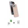 MARSİLYAN™- iPhone 16 Pro Kılıf İz Işık Koleksiyonu - Siyah Bilvis 0.18mm Plus Cam Ekran Koruyucu + Raze Metal Kamera Lens - BZ
