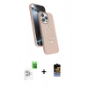 MARSİLYAN™- iPhone 16 Pro Kılıf İz Işık Koleksiyonu - Siyah Buffer Hayalet Cam Ekran Koruyucu + Raze Metal Kamera Lens - BZ