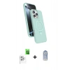 MARSİLYAN™- iPhone 16 Pro Kılıf İz Işık Koleksiyonu - Siyah Joko Magic 5D Cam + Raze Metal Kamera Lens - BZ