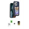 MARSİLYAN™- iPhone 16 Pro Kılıf İz Minimal Koleksiyonu - Siyah Buffer Cam Ekran Koruyucu + Raze Metal Kamera Lens - BZ