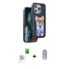 MARSİLYAN™- iPhone 16 Pro Kılıf İz Minimal Koleksiyonu - Siyah Joko Magic 5D Cam + Raze Metal Kamera Lens - BZ