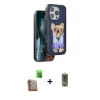 MARSİLYAN™- iPhone 16 Pro Kılıf İz Minimal Koleksiyonu - Siyah Joko Magic 5D Hayalet Cam + Raze Metal Kamera Lens - CLTM