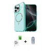 MARSİLYAN™- iPhone 16 Pro Kılıf Kıvılcım Form Prime - Siyah Joko Magic 5D Cam + Raze Metal Kamera Lens - BZ