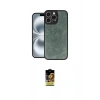 MARSİLYAN™- iPhone 16 Pro Kılıf Kıvılcım Işık Serisi - Siyah Buffer Cam Ekran Koruyucu
