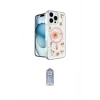 MARSİLYAN™- iPhone 16 Pro Kılıf Kozmos Doku - Siyah Joko Magic 5D Cam