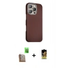 MARSİLYAN™- iPhone 16 Pro Kılıf Kozmos Klasik Prime - Siyah Buffer Cam Ekran Koruyucu + Raze Metal Kamera Lens - CLTM