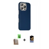MARSİLYAN™- iPhone 16 Pro Kılıf Kozmos Klasik Prime - Siyah Buffer Hayalet Cam Ekran Koruyucu + Raze Metal Kamera Lens - CLTM