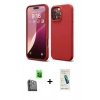 MARSİLYAN™- iPhone 16 Pro Kılıf Kozmos Yansıma Özel Seri - Şeffaf Pasifik Cam Ekran Koruyucu + Raze Metal Kamera Lens - SH