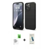 MARSİLYAN™- iPhone 16 Pro Kılıf Kozmos Yansıma Özel Seri - Şeffaf Pasifik Cam Ekran Koruyucu + Raze Metal Kamera Lens - BZ