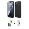 MARSİLYAN™- iPhone 16 Pro Kılıf Kozmos Yansıma Özel Seri - Şeffaf Pasifik Cam Ekran Koruyucu + Raze Metal Kamera Lens - SH
