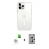 MARSİLYAN™- iPhone 16 Pro Kılıf Kutup Klasik Serisi - Siyah Bilvis 3D Mat Cam Ekran Koruyucu + Raze Metal Kamera Lens - BZ