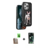 MARSİLYAN™- iPhone 16 Pro Kılıf Nova Form Koleksiyonu - Siyah 360 Mat Full Body Arka Koruyucu + Raze Metal Kamera Lens - CLTM