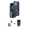 MARSİLYAN™- iPhone 16 Pro Kılıf Nova Form Koleksiyonu - Siyah 360 Mat Full Body Arka Koruyucu + Raze Metal Kamera Lens - CLTM