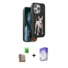 MARSİLYAN™- iPhone 16 Pro Kılıf Nova Form Koleksiyonu - Siyah Bilvis 5in1 3D Magic Cam Ekran Koruyucu + Raze Metal Kamera Lens - CLTM