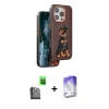 MARSİLYAN™- iPhone 16 Pro Kılıf Nova Form Koleksiyonu - Siyah Bilvis 5in1 3D Magic Cam Ekran Koruyucu + Raze Metal Kamera Lens - SH