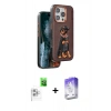 MARSİLYAN™- iPhone 16 Pro Kılıf Nova Form Koleksiyonu - Siyah Bilvis 5in1 3D Magic Cam Ekran Koruyucu + Raze Metal Kamera Lens - BZ