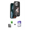 MARSİLYAN™- iPhone 16 Pro Kılıf Nova Form Koleksiyonu - Siyah Bilvis 5in1 3D Magic Cam Ekran Koruyucu + Raze Metal Kamera Lens - SH