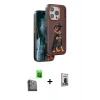 MARSİLYAN™- iPhone 16 Pro Kılıf Nova Form Koleksiyonu - Siyah Bilvis Hayalet Cam Ekran Koruyucu + Raze Metal Kamera Lens - SH