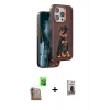 MARSİLYAN™- iPhone 16 Pro Kılıf Nova Form Koleksiyonu - Siyah Bilvis Hayalet Cam Ekran Koruyucu + Raze Metal Kamera Lens - CLTM