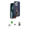 MARSİLYAN™- iPhone 16 Pro Kılıf Nova Form Koleksiyonu - Siyah Bilvis Hayalet Cam Ekran Koruyucu + Raze Metal Kamera Lens - BZ