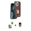 MARSİLYAN™- iPhone 16 Pro Kılıf Nova Form Koleksiyonu - Siyah Buffer Cam Ekran Koruyucu + Raze Metal Kamera Lens - CLTM