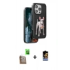 MARSİLYAN™- iPhone 16 Pro Kılıf Nova Form Koleksiyonu - Siyah Buffer Hayalet Cam Ekran Koruyucu + Raze Metal Kamera Lens - CLTM