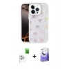 MARSİLYAN™- iPhone 16 Pro Kılıf Odak Prime - Siyah Bilvis 5in1 5D Magic Hayalet Cam Ekran Koruyucu + Raze Metal Kamera Lens - BZ