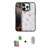 MARSİLYAN™- iPhone 16 Pro Kılıf Odak Prime - Siyah Joko Magic 5D Cam + Raze Metal Kamera Lens - CLTM