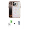 MARSİLYAN™- iPhone 16 Pro Kılıf Odak Prime - Siyah Joko Magic 5D Cam + Raze Metal Kamera Lens - BZ