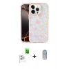 MARSİLYAN™- iPhone 16 Pro Kılıf Odak Prime - Siyah Joko Magic 5D Cam + Raze Metal Kamera Lens - BZ