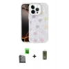 MARSİLYAN™- iPhone 16 Pro Kılıf Odak Prime - Siyah Joko Magic 5D Hayalet Cam + Raze Metal Kamera Lens - SH
