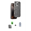 MARSİLYAN™- iPhone 16 Pro Kılıf Siluet Form Serisi - Siyah Joko Magic 5D Cam + Raze Metal Kamera Lens - SH