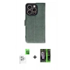 MARSİLYAN™- iPhone 16 Pro Kılıf Siluet Işık Serisi - Şeffaf 360 Full Body Arka Koruyucu + Raze Metal Kamera Lens - BZ