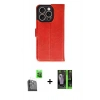 MARSİLYAN™- iPhone 16 Pro Kılıf Siluet Işık Serisi - Şeffaf 360 Full Body Arka Koruyucu + Raze Metal Kamera Lens - SH