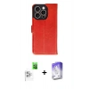 MARSİLYAN™- iPhone 16 Pro Kılıf Siluet Işık Serisi - Siyah Bilvis 5in1 3D Magic Cam Ekran Koruyucu + Raze Metal Kamera Lens - BZ